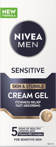 NIVEA MEN Face cream Sensitive skin 50 ml - Pleťový gel - Hlavní obrázek
