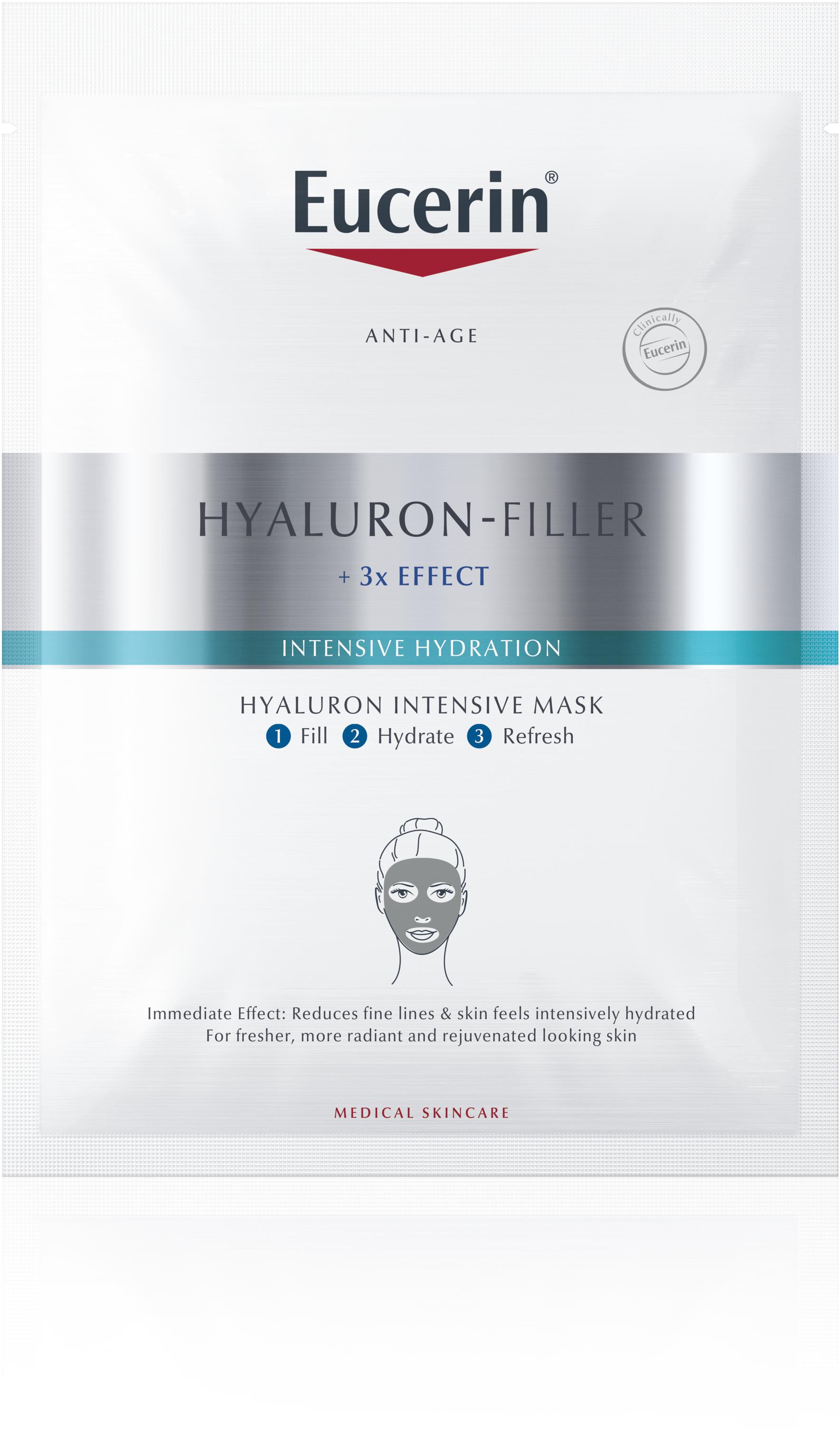 EUCERIN Hyaluron-Filler+3x effect intenzív maszk, 1 db