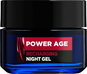 Face Gel L'ORÉAL PARIS Men Expert Power Age Night Gel, Night Gel, 50 ml - Pleťový gel