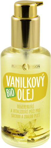 PURITY VISION Organic Vanilla Oil, 100ml - Face Oil - Main image