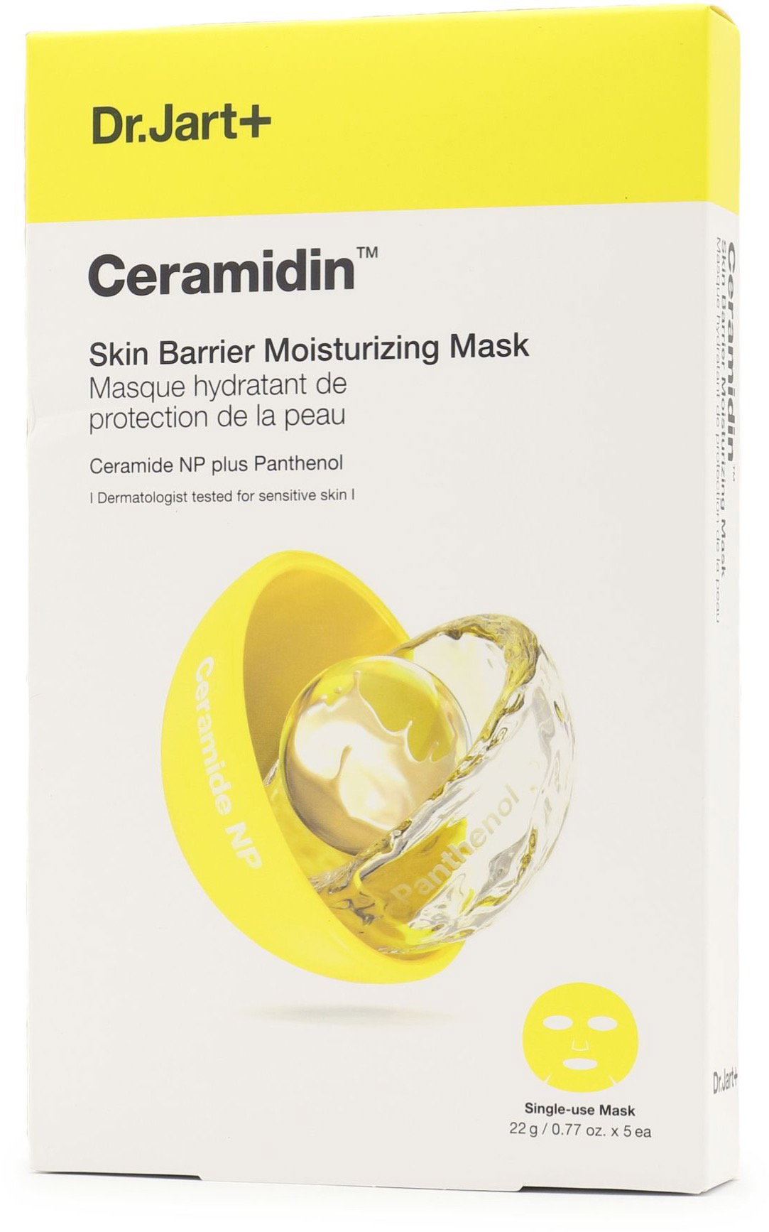 Dr.Jart+ Ceramidin Skin Barrier Moisturizing Mask 5×22 g