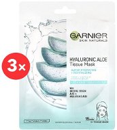 GARNIER Hyaluronic Aloe Tissue Mask 3× 32 g - Arcpakolás