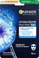 GARNIER Skin Naturals Hydra Bomb Sheet Mask Night 28 g - Arcpakolás