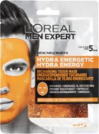 Face Mask ĽORÉAL PARIS Men Expert Hydra Energetic Tissue Mask, 30g - Pleťová maska