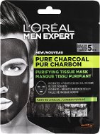 ĽORÉAL PARIS Men Expert Pure Charcoal Tissue Mask, 30g - Face Mask