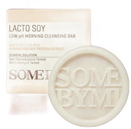 SOME BY MI Lactosoy Low Ph Morning Cleansing Bar - Low pH Facial Soap 90 g - Bar Soap