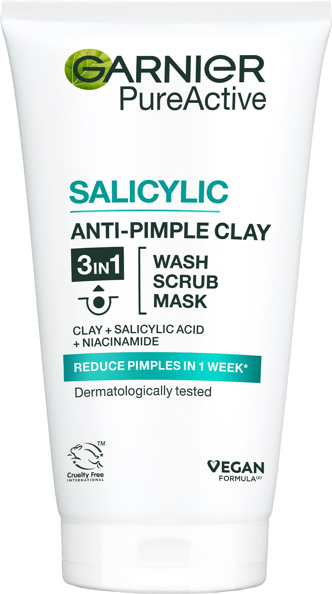 GARNIER PureActive 3in1 Clay 150 ml
