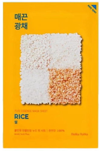 Holika Holika Pure Essence Mask Sheet Rice 23 ml - Face Mask - Main image