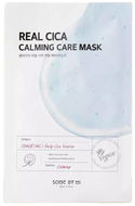 SOME BY MI Real Cica Calming Care Mask - Zklidňující textilní maska s centellou 20 g - Pleťová maska