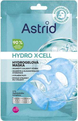 ASTRID Hydro X-Cell Hidrogél maszk, 1 db - Arcmaszk - Fő fotó