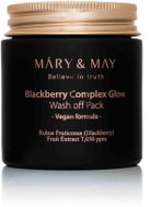 MARY & MAY Blackberry Complex Glow Wash off Pack 125 g - Face Mask
