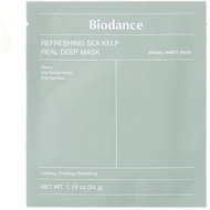 BIODANCE Refreshing Sea Kelp Real Deep Mask 1 × 34 g - Face Mask