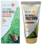 LEBELAGE Anti-Wrinkle Gold Snail Sun Cream SPF50+ 70 ml - Eye Cream