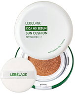 LEBELAGE Cica No Sebum Sun Cushion SPF50+ 15 g - Face Cream