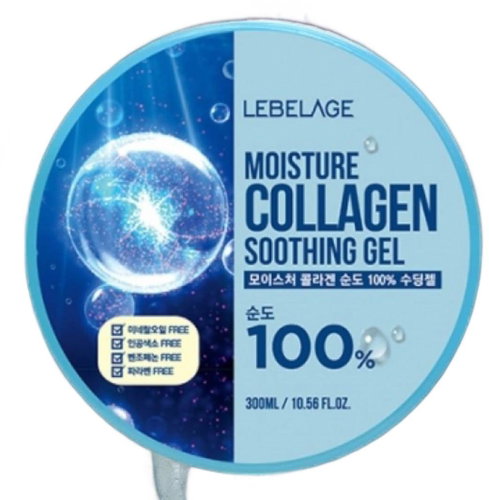 LEBELAGE Moisture Collagen Purity 100% Soothing Gel 300 ml - Face Gel - Main image