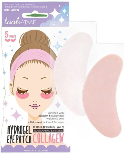 LOOK AT ME Hydro-gel Eye Patch Collagen 15 g / 5 pairs - Under-Eye Pads - Main image