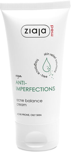 ZIAJA Med Acne Reducing Cream 50 ml - Face Cream - Main image