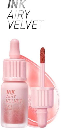 PERIPERA Ink Airy Velvet 22 Center Peach 4 g - Lip Balm - Main image