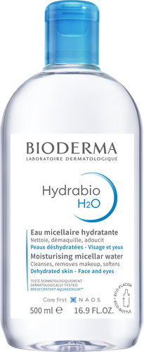 BIODERMA Hydrabio H2O 2 × 500 ml - Micellás víz - Fő fotó