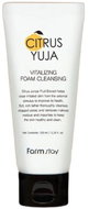 FARM STAY Citrus Yuja Vitalizing Foam Cleanser 100 ml - Facial Cleansing Foam
