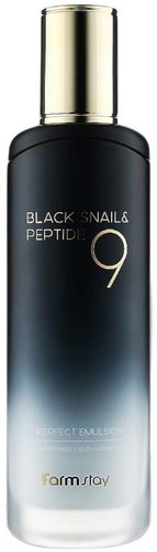 FARM STAY Black Snail & Peptide 9 Perfect Emulsion 120 ml - Face Emulsion - Main image