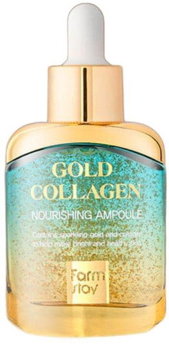 FARM STAY Gold Collagen Nourishing Ampoule 35 ml - Arcszérum - Fő fotó