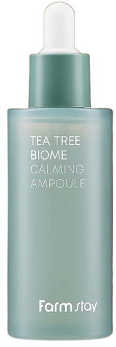 FARM STAY Tea Tree Biome Calming Ampoule 50 ml - Face Serum - Main image