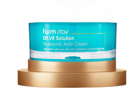 FARM STAY DR-V8 Solution Hyaluronate Cream 50 g - Face Cream - Main image