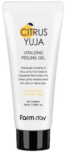 FARM STAY Yuja Vitalizing Peeling Gel 100 ml - Facial Scrub - Main image
