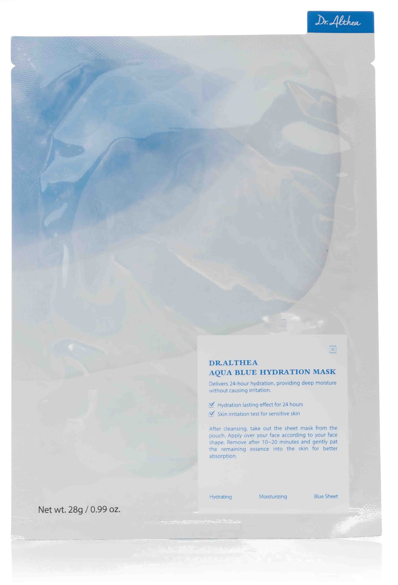 Dr.ALTHEA Aqua Blue Hydration Mask 4× 28 g
