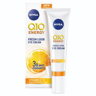 Szemkörnyékápoló NIVEA Q10 Energy Fresh Look Eye Cream 15 ml - Oční krém