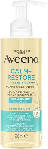 AVEENO Calm+Restore 200 ml - Cleansing Foam - Main image