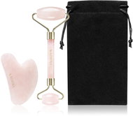 KORIKA Tools Eternal Youth Set Facial Roller & Gua Sha Stone Quartz pink 2 pcs - Cosmetic Set