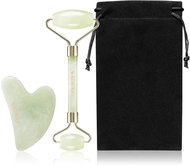 KORIKA Tools Eternal Youth Set Facial Roller & Gua Sha Stone Jade Green 2 pcs - Cosmetic Set