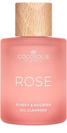 Pleťový olej COCOSOLIS Rose Purify & Nourish Oil Cleanser 50 ml - Pleťový olej