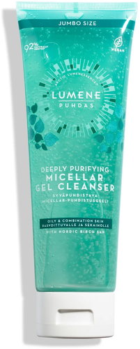 LUMENE Basic Cleansing Puhdas Deeply Purifying Micellar Gel Cleanser 250 ml - Arctisztító gél - Fő fotó