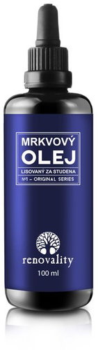 RENOVALITY Carrot Oil 100ml - Face Oil - Main image