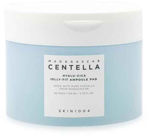 SKIN1004 Madagascar Centella Hyalu-Cica Jelly-Fit Ampoule Pad 140 ml 60 pads - Facial Pads - Main image