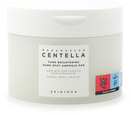 SKIN1004 Madagascar Centella Tone Brightening Dark Spot Ampoule Pad 130 ml 60 pads - Facial Pads - Main image