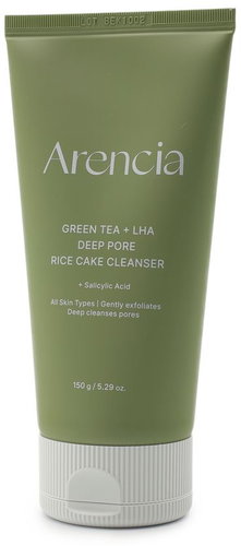 Arencia Green Tea + Lha Deep Pore Rice Cake Cleanser 150 g - Arctisztító gél - Fő fotó