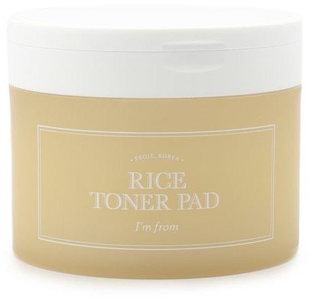 I' M FROM Rice Toner Pad 60 pcs (140 ml) - Facial Pads - Main image