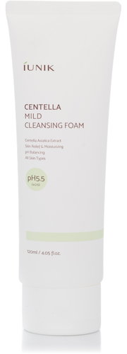IUNIK Centella Mild Cleansing Foam 120 ml - Facial Cleansing Foam - Main image