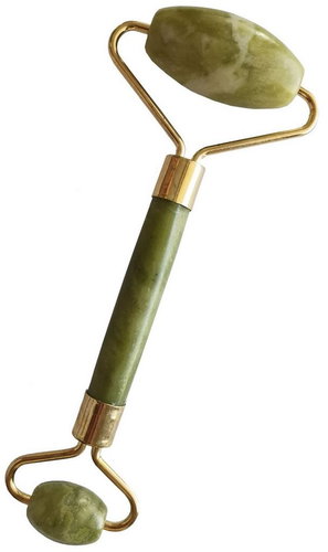 PALSAR7 Massage Roller for Face - Green Jade - Face Roller - Main image