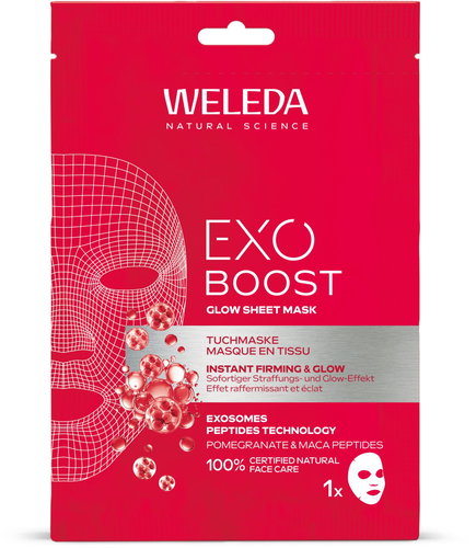 WELEDA Exo Boost gránátalma és maca-peptidek - Arcmaszk - Fő fotó