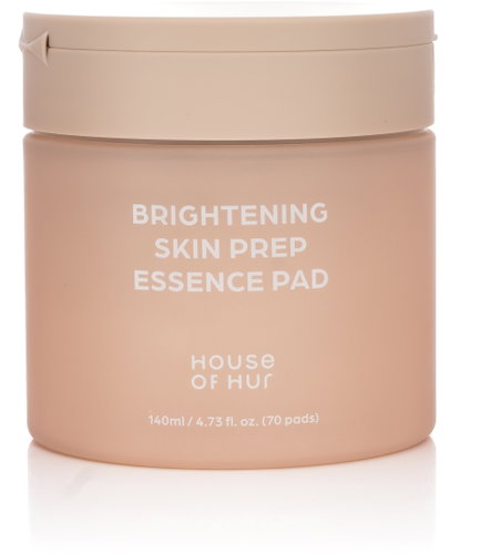 HOUSE OF HUR Brightening Skin Prep Essence Pad pcs (140 ml) - Facial Pads - Main image