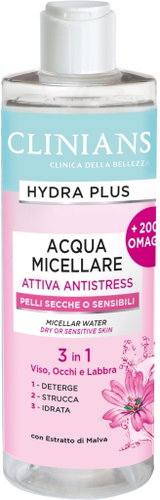CLINIANS Hydra Plus Micellar Water 400 ml - Micellar Water - Main image