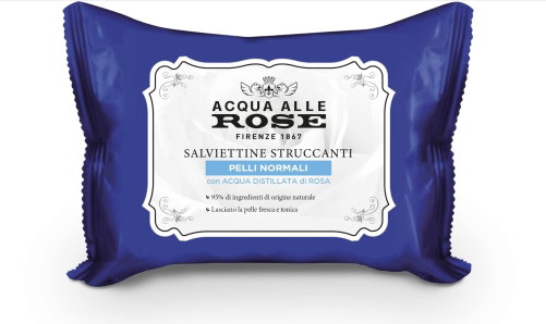 ACQUA ALLE ROSE Salviettine Struccanti with rose water 20 pcs - Cleaning Wipes - Main image