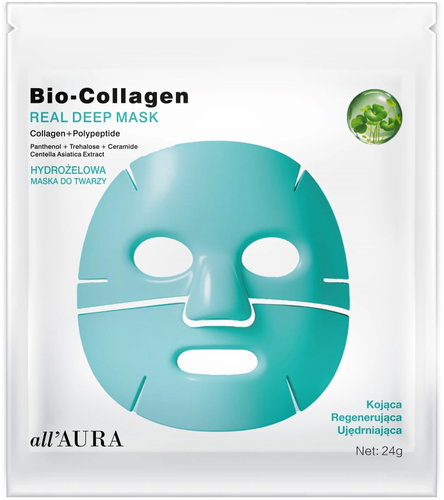 all'AURA Regenerating hydrogel bio-collagen mask - Face Mask - Main image