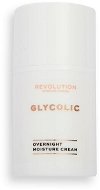 REVOLUTION SKINCARE Glycolic Acid Glow Overnight Cream, 50 ml - Krém na tvár