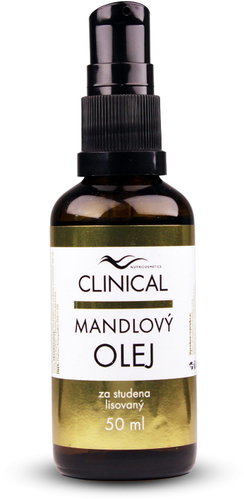 CLINICAL Mandlový olej za studena lisovaný 50 ml - Body Oil - Main image